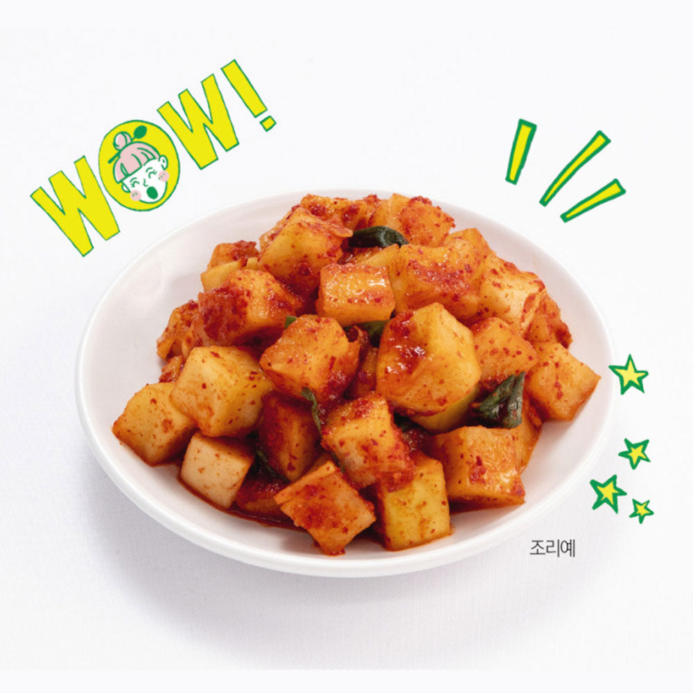 Cubed radish kimchi sauce 120g*4